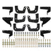 Westin Outlaw Drop Nerf Step Bars | Textured Black | Jeep Wrangler JK (2007-2018) | P/N 20-13295, view 4