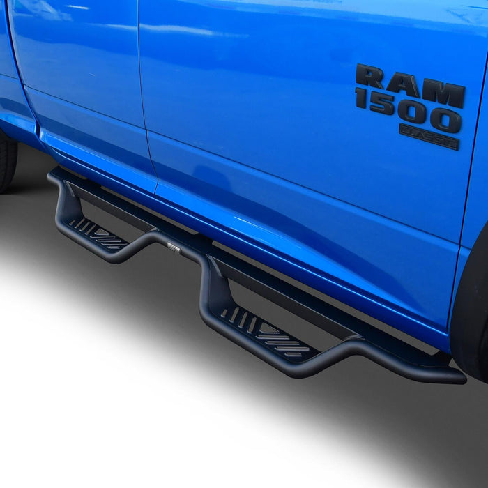 Westin Outlaw Drop Nerf Step Bars | Textured Black | Dodge Ram 1500 (2009-2010)/Ram 1500 (2011-2018)/1500 Classic (2019-2024) | P/N 20-13555, view 12