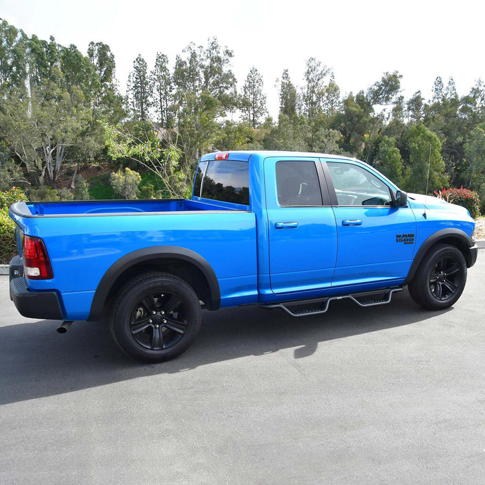 Westin Outlaw Drop Nerf Step Bars | Textured Black | Dodge Ram 1500 (2009-2010)/Ram 1500 (2011-2018)/1500 Classic (2019-2024) | P/N 20-13555, view 11