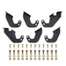 Westin Outlaw Drop Nerf Step Bars | Textured Black | Toyota 4Runner (2025-2026) | P/N 20-13785, view 6