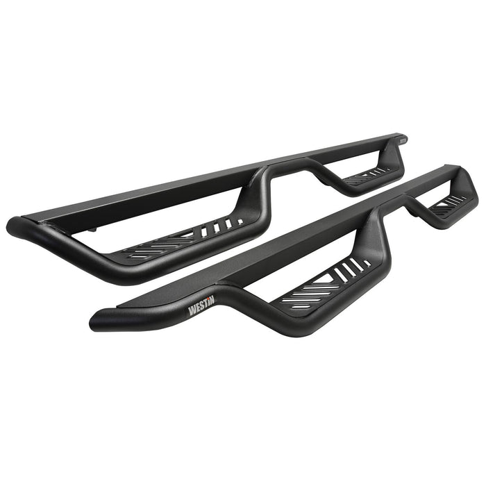Westin Outlaw Drop Nerf Step Bars | Textured Black | Toyota 4Runner (2014-2024) | P/N 20-13835, view 4