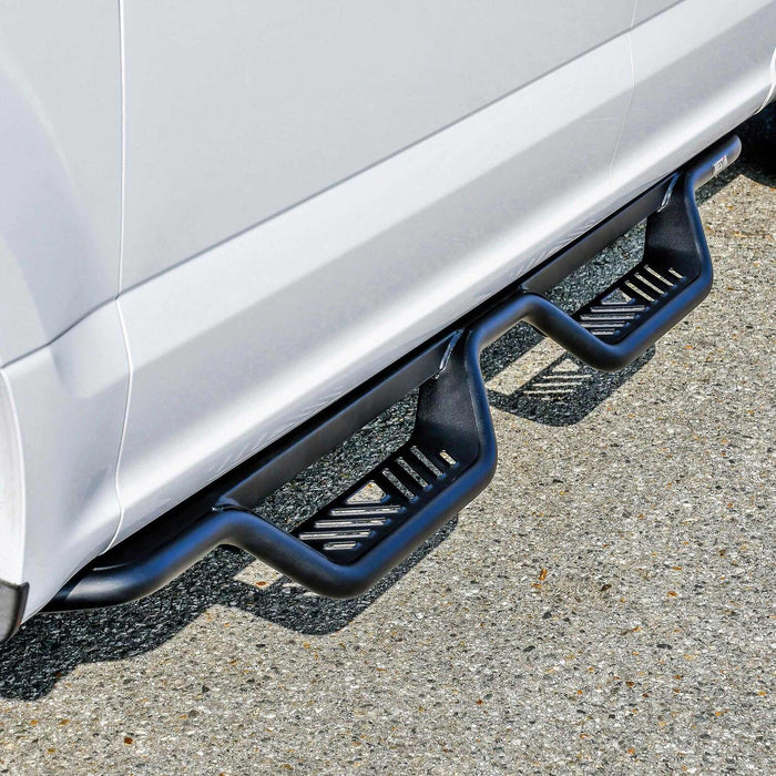 Westin Outlaw Drop Nerf Step Bars | Textured Black | P/N 20-13935, view 7