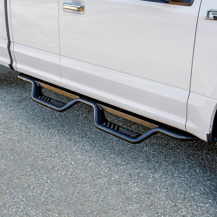 Westin Outlaw Drop Nerf Step Bars | Textured Black | P/N 20-13935, view 8