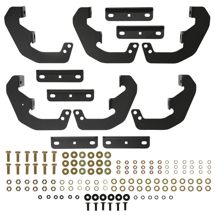 Westin Outlaw Drop Nerf Step Bars | Textured Black | P/N 20-13945, view 5