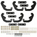 Westin Outlaw Drop Nerf Step Bars | Textured Black | P/N 20-13945, view 5