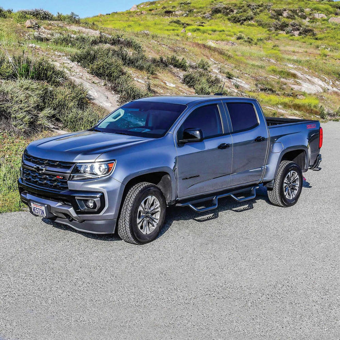 Westin Outlaw Drop Nerf Step Bars | Textured Black | Chevy Colorado (2015-2026)/GMC Canyon (2015-2026) | P/N 20-14015, view 10