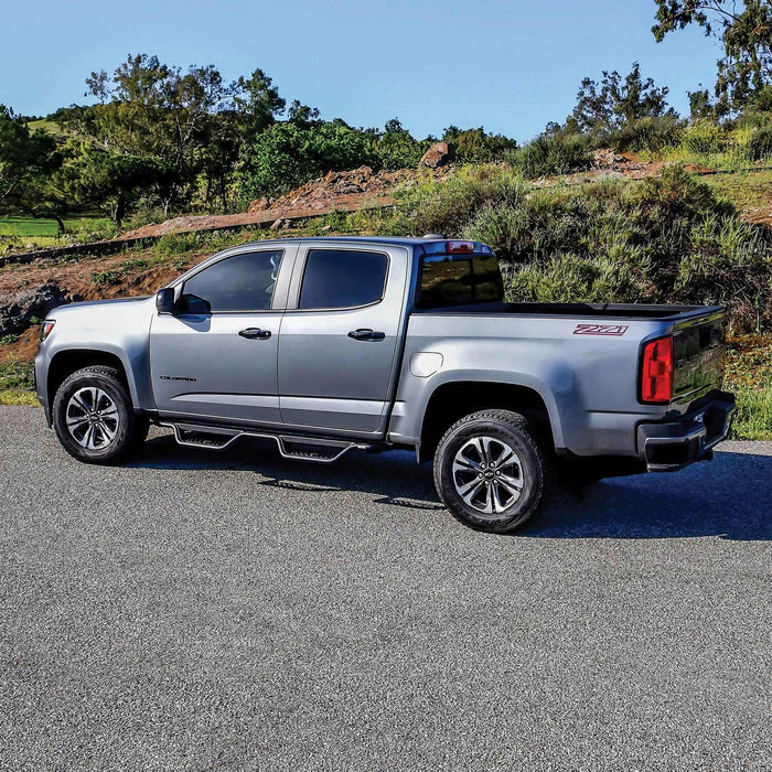 Westin Outlaw Drop Nerf Step Bars | Textured Black | Chevy Colorado (2015-2026)/GMC Canyon (2015-2026) | P/N 20-14015, view 11