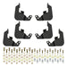 Westin Outlaw Drop Nerf Step Bars | Textured Black | Chevy Colorado (2015-2026)/GMC Canyon (2015-2026) | P/N 20-14015, view 5