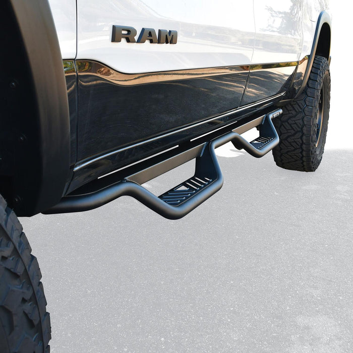 Westin Outlaw Drop Nerf Step Bars | Textured Black | Ram 1500 (2019-2026) | P/N 20-14085, view 9