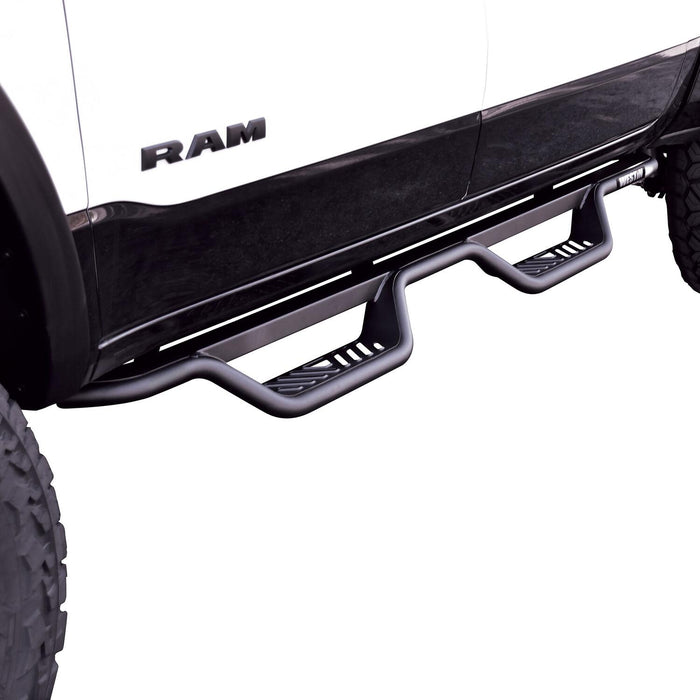 Westin Outlaw Drop Nerf Step Bars | Textured Black | Ram 1500 (2019-2026) | P/N 20-14085, view 12