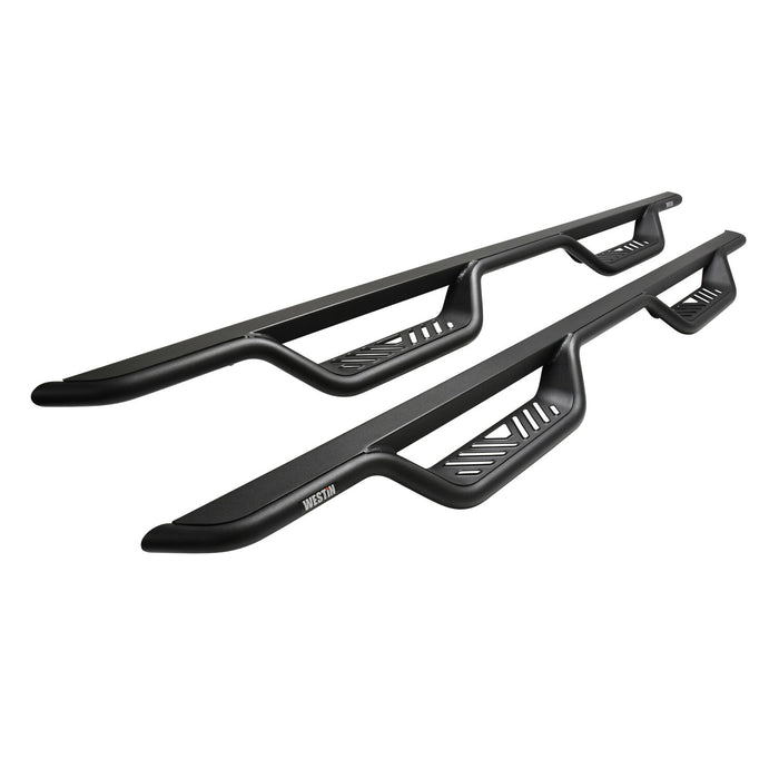 Westin Outlaw Drop Nerf Step Bars | Textured Black | P/N 20-14135