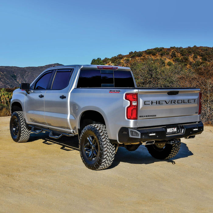 Westin Outlaw Drop Nerf Step Bars | Textured Black | P/N 20-14135, view 10