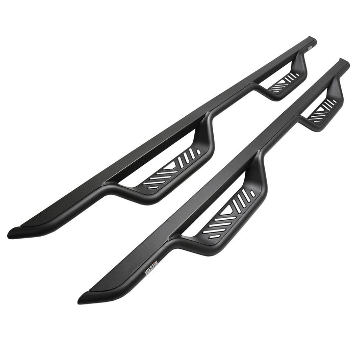 Westin Outlaw Drop Nerf Step Bars | Textured Black | P/N 20-14135, view 6