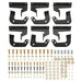 Westin Outlaw Drop Nerf Step Bars | Textured Black | Jeep Gladiator JT (2020-2026) | P/N 20-14165, view 5