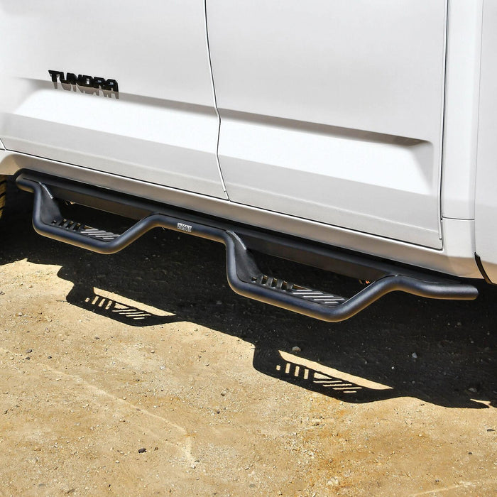 Westin Outlaw Drop Nerf Step Bars | Textured Black | Toyota Tundra (2022-2026) | P/N 20-14225, view 9