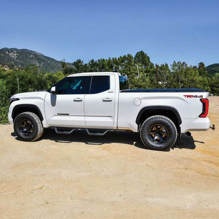 Westin Outlaw Drop Nerf Step Bars | Textured Black | Toyota Tundra (2022-2026) | P/N 20-14225, view 11
