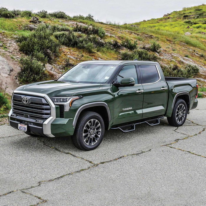 Westin Outlaw Drop Nerf Step Bars | Textured Black | Toyota Tundra (2022-2026) | P/N 20-14235, view 10