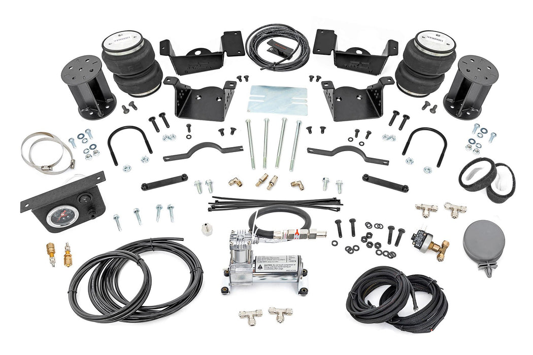 Rough Country Air Spring Kit w/compressor - 7 Inch Lift Kit | Chevy/GMC 2500HD/3500HD (20-25)