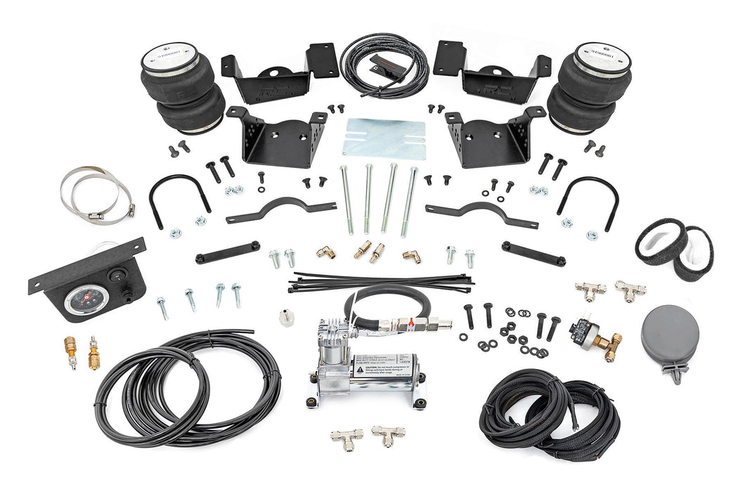 Rough Country Air Spring Kit w/compressor | Chevy/GMC 2500HD/3500HD (20-25)