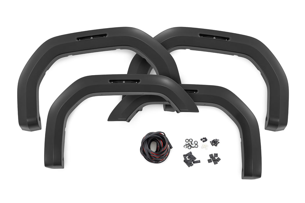 Rough Country Fender Flares - Sport | GMC Sierra 2500 HD/Sierra 3500 HD 2WD/4WD (2020-2025)