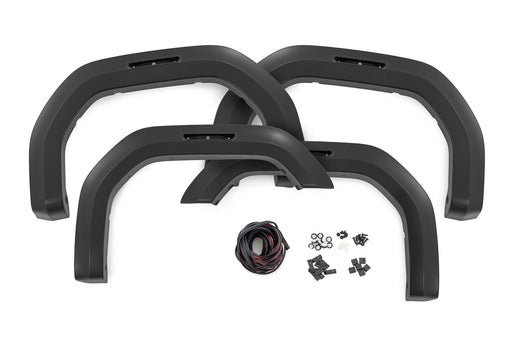 Rough Country Fender Flares, Sport, GMC Sierra 2500 HD/Sierra 3500 HD 2WD/4WD (2020-2025), view 2
