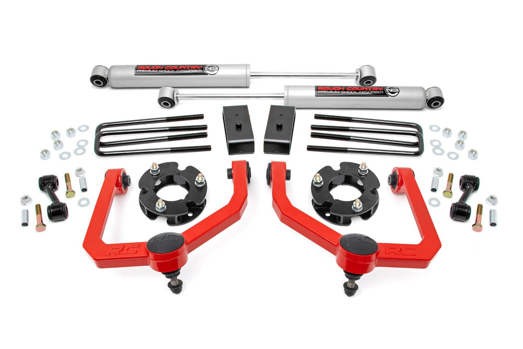 Rough Country 3 Inch Lift Kit - N3 Shocks | Nissan Titan 2WD/4WD (2004-2024)