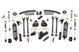 Rough Country 6 Inch Lift Kit, Gas, 4 Link, No OVLDS, C/O V2, Ford F-250/F-350 Super Duty (2005-2007)