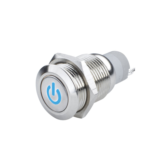 ORACLE Power Symbol Flush Mount LED Switch Blue 2009-002