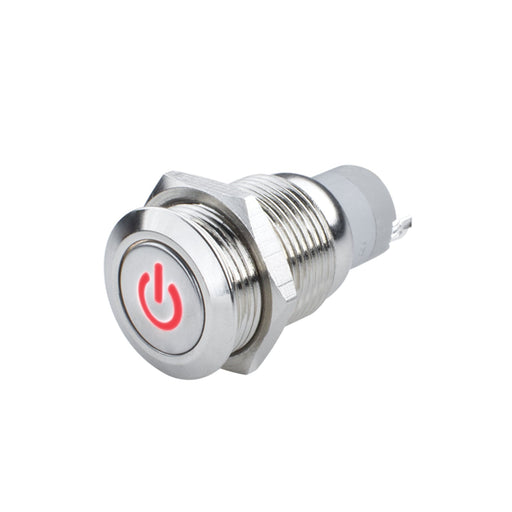 ORACLE Power Symbol Flush Mount LED Switch Red 2009-003