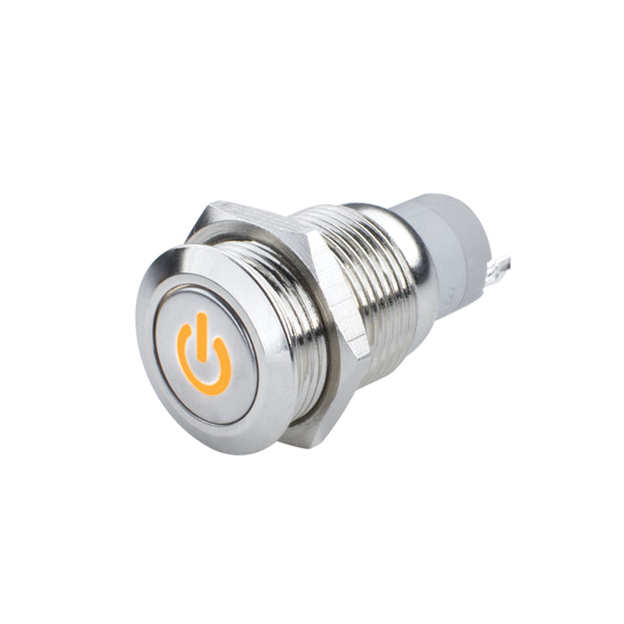 ORACLE Pre-Wired Power Symbol On/Off Flush Mount LED Switch, Blue