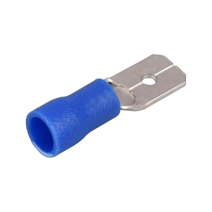 ORACLE Male Spade Crimp Connector 18-22AWG (x100) Red