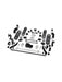 TeraFlex 4.5 Inch Sport ST4 Extended-Travel Suspension System No Shocks | Jeep Gladiator JT (2020-2025) | P/N 2014020