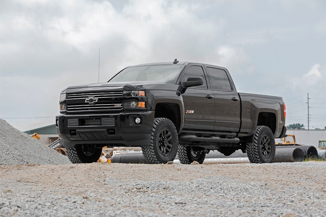 Rough Country 3.5 Inch Lift Kit - V2 - w/ Overloads | Chevy/GMC 2500HD/3500HD (11-19)