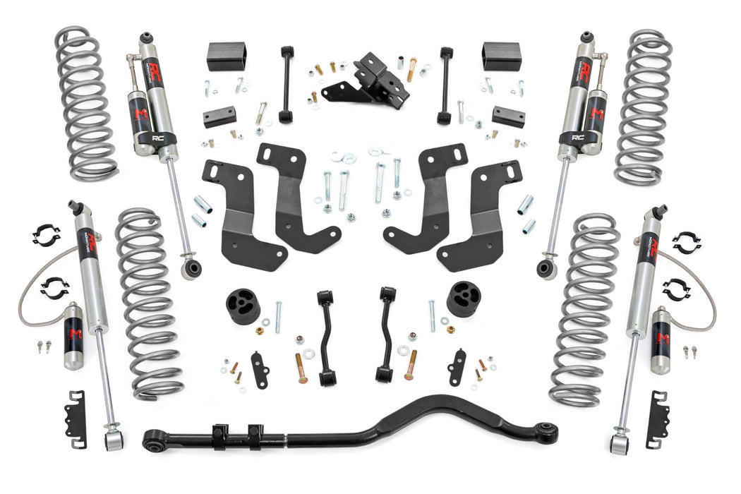 Rough Country 3.5 Inch Lift Kit - C/A Drop - Stage 1 - M1R | Jeep Wrangler JL 4WD (21-23)