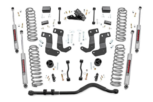Rough Country 3.5 Inch Lift Kit, C/A Drop, 4-Door, Jeep Wrangler JL 4WD (2021-2023)