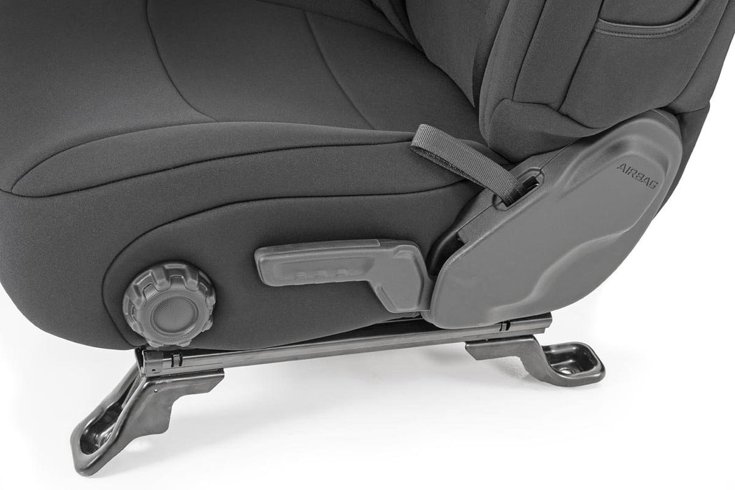 Rough Country Seat Covers, Front and Rear, Jeep Wrangler Unlimited 4WD (2018-2025), view 6