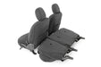 Rough Country Seat Covers, Front and Rear, Jeep Wrangler Unlimited 4WD (2018-2025), view 3