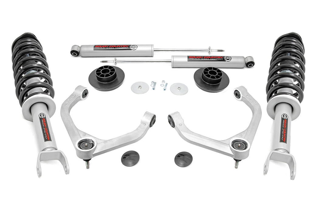 Rough Country 3.5 Inch Lift Kit - N3 Struts | Ram 1500 2WD/4WD (2019-2025)