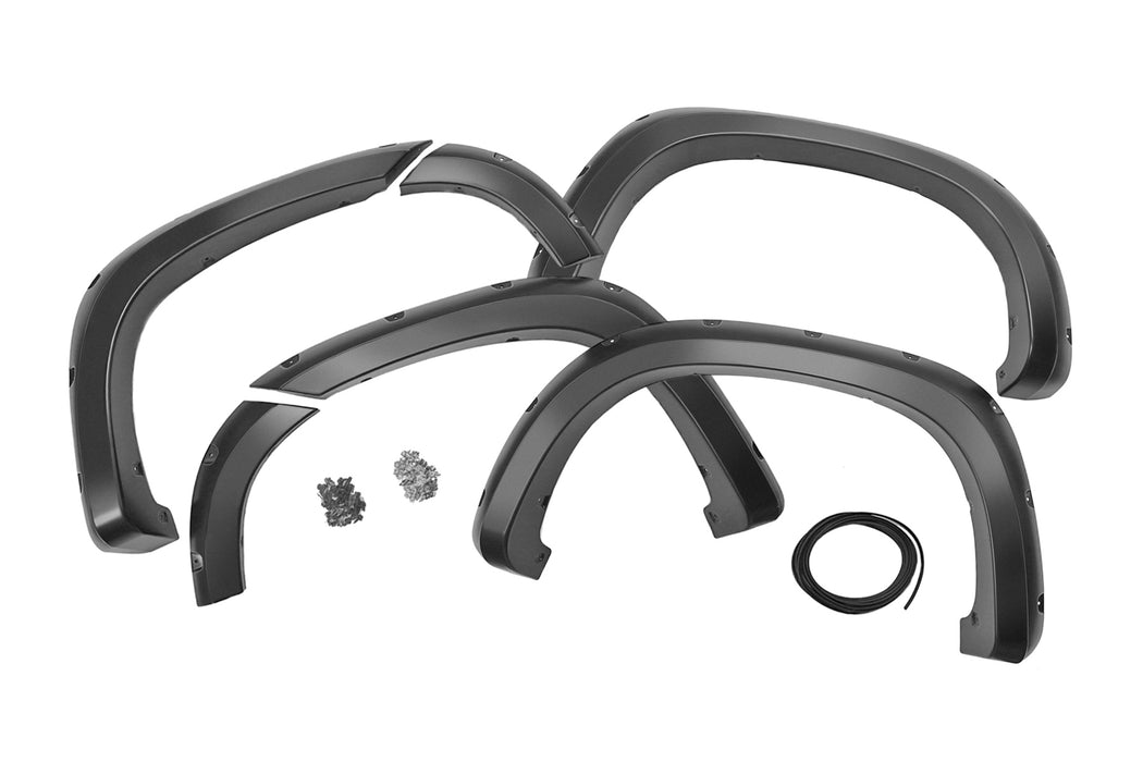 Rough Country Pocket Fender Flares - GXD Sterling Grey Metallic | Chevy Silverado 1500 (19-21)