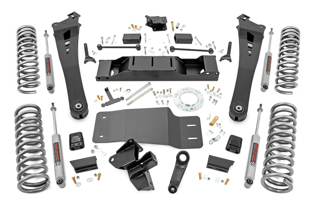 Rough Country 5 Inch Lift Kit - Dual Rate Coils - Non-AISIN | Ram 2500 4WD (2019-2024)