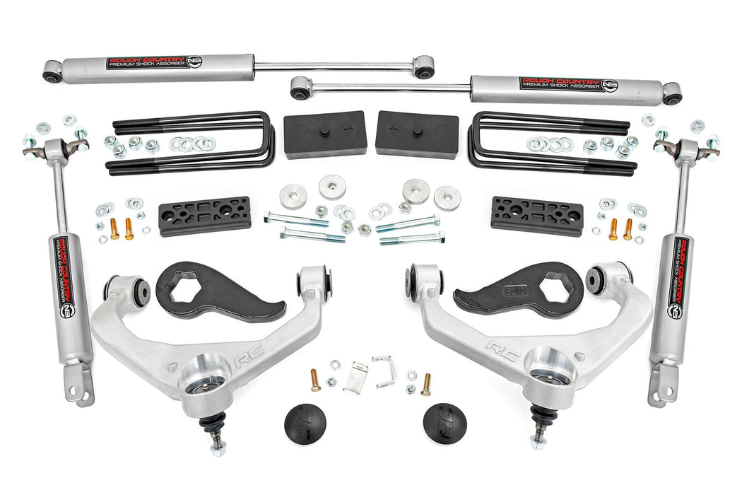 Rough Country 3 Inch Lift Kit | Chevy/GMC 2500HD/3500HD 2WD/4WD (20-25)