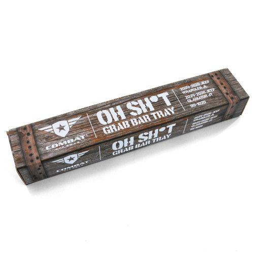 Combat Off Road OH SHT Grab Bar Tray | Jeep Wrangler JL & Gladiator JT (24-26) | P/N 99-1020