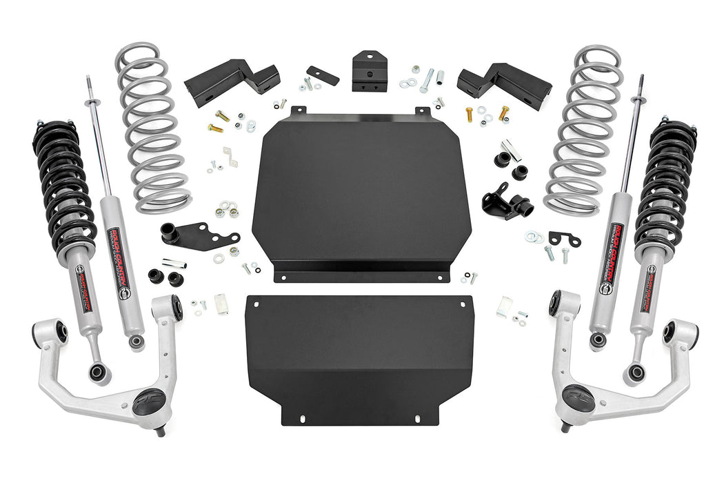 Rough Country 3.5 Inch Lift Kit - N3 | Toyota Tundra 4WD (2022-2025)
