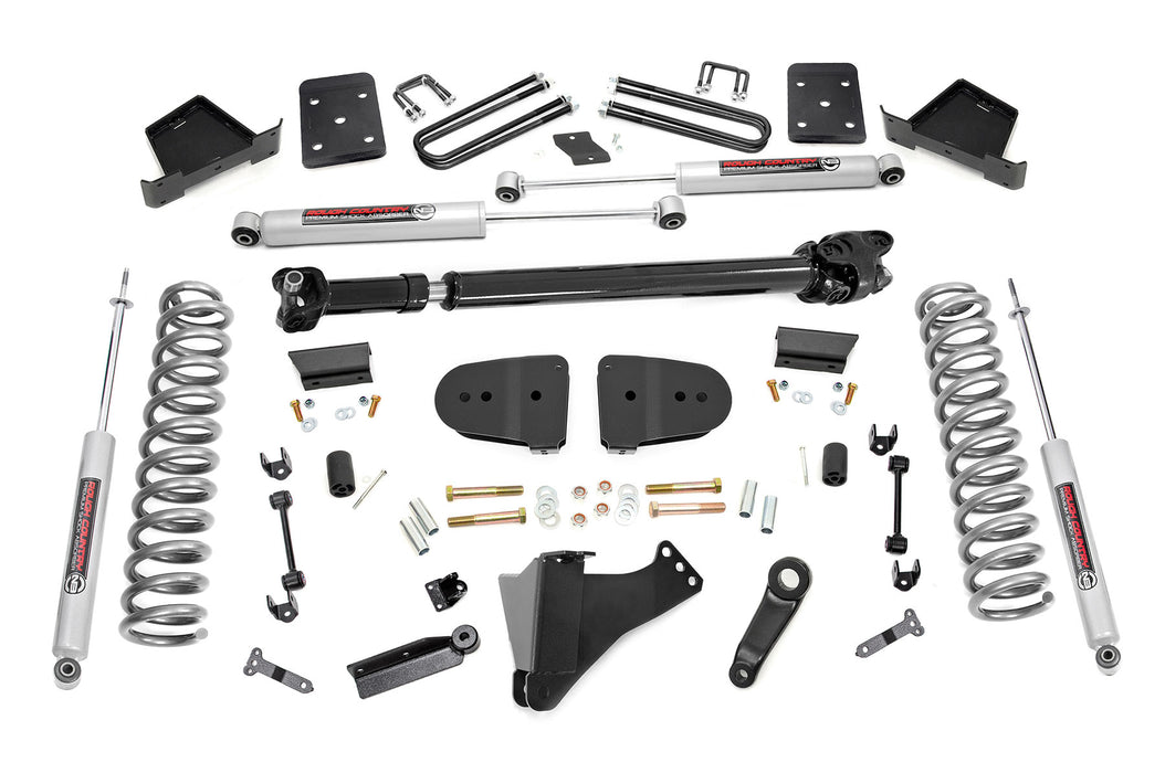 Rough Country 6 Inch Lift Kit - Diesel - No OVLD | Ford F-250/F-350 Super Duty 4WD (23-25)