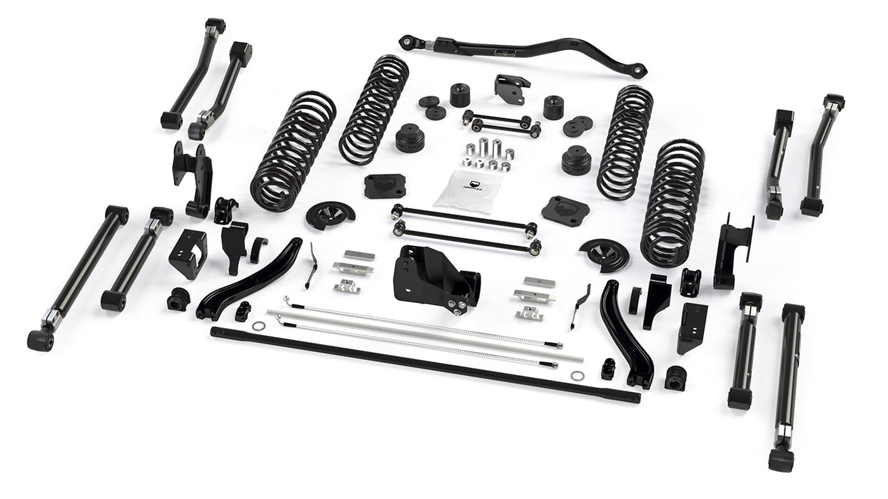 20-Up Jeep Gladiator 3.5 Inch Alpine CT3 Short Arm Extended-Travel Suspension System No Shocks TeraFlex