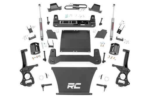 Rough Country 4 Inch Lift Kit, AT4/Trailboss, Chevy/GMC Sierra 1500 (2025)/Silverado 1500 (2025)