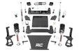 Rough Country 6 Inch Lift Kit, Mono Leaf Rear, N3 Struts, Chevy Silverado 1500 (2022-2024)