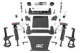 Rough Country 6 Inch Lift Kit, Mono Leaf Rear, Vertex/V2, Chevy Silverado 1500 (2022-2024)