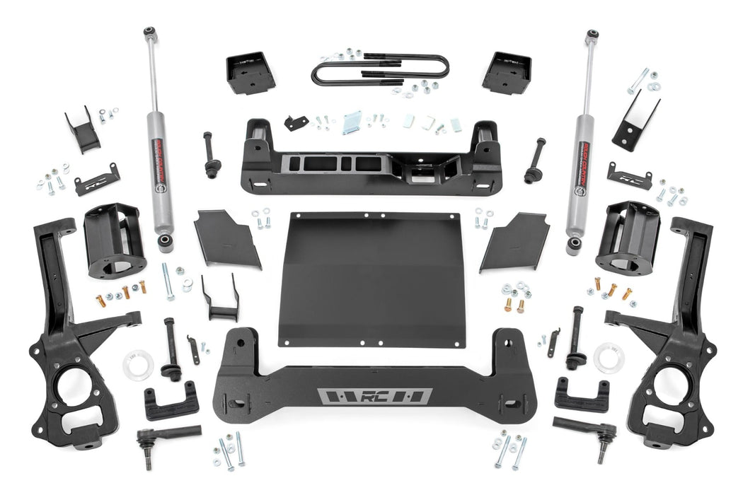 Rough Country 6 Inch Lift Kit - Mono Leaf Rear - Diesel | Chevy Silverado 1500 4WD (2025)