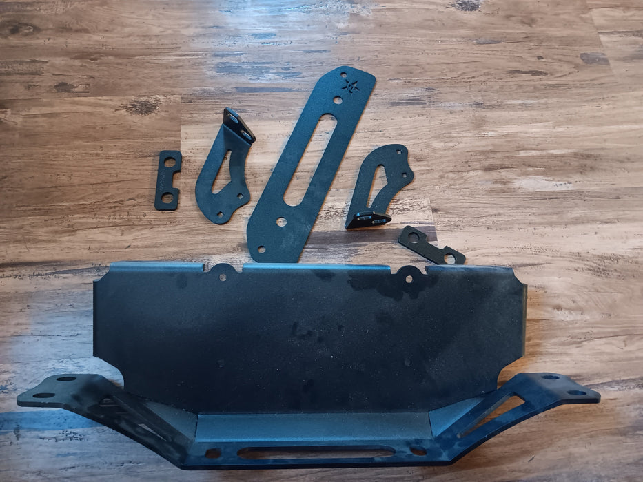 BARNES 4WD Rubicon Factory Bumper Winch Mount (Scratch & Dent) | Jeep Wrangler JL (2018+) | P/N B4WK12357SDP
